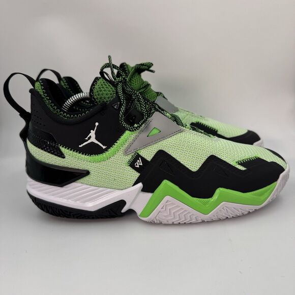 Jordan Westbrook One Take PF White Rage Green CJ0780-103 Men’s SZ 9.5 - Picture 9 of 16